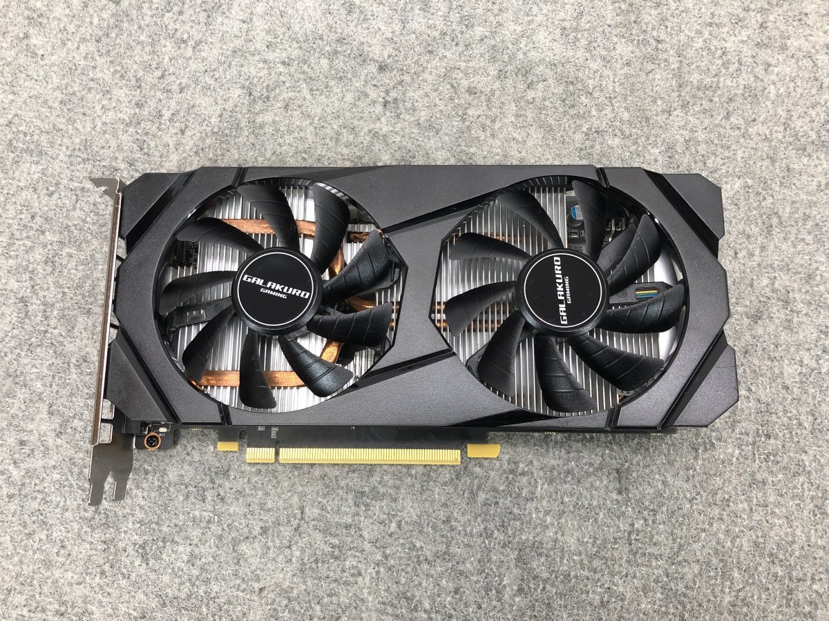 てなグッズや スーパー 1660S GTX GeForce GALAKURO 【動作確認済