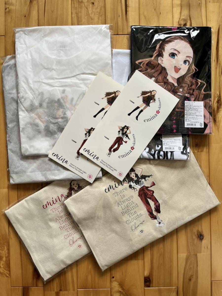 エミーナ emima Tシャツ トートバッグ マフラータオル セブンイレブン