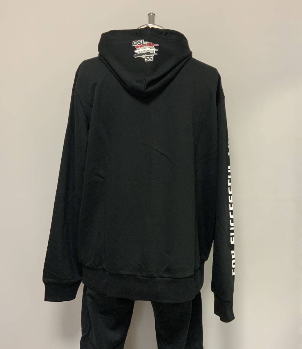 洗練されたデザイン DIESEL ジップアップ パーカー S-Ginn-Hood-Zip-K9 ブラック S A11066 0HAYT 2023-2024新製品 #DIESELMAKO