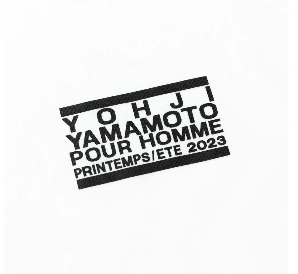 NEW ERA x Yohji Yamamoto SS23 S/S Cotton Tee "White" 新品未使用