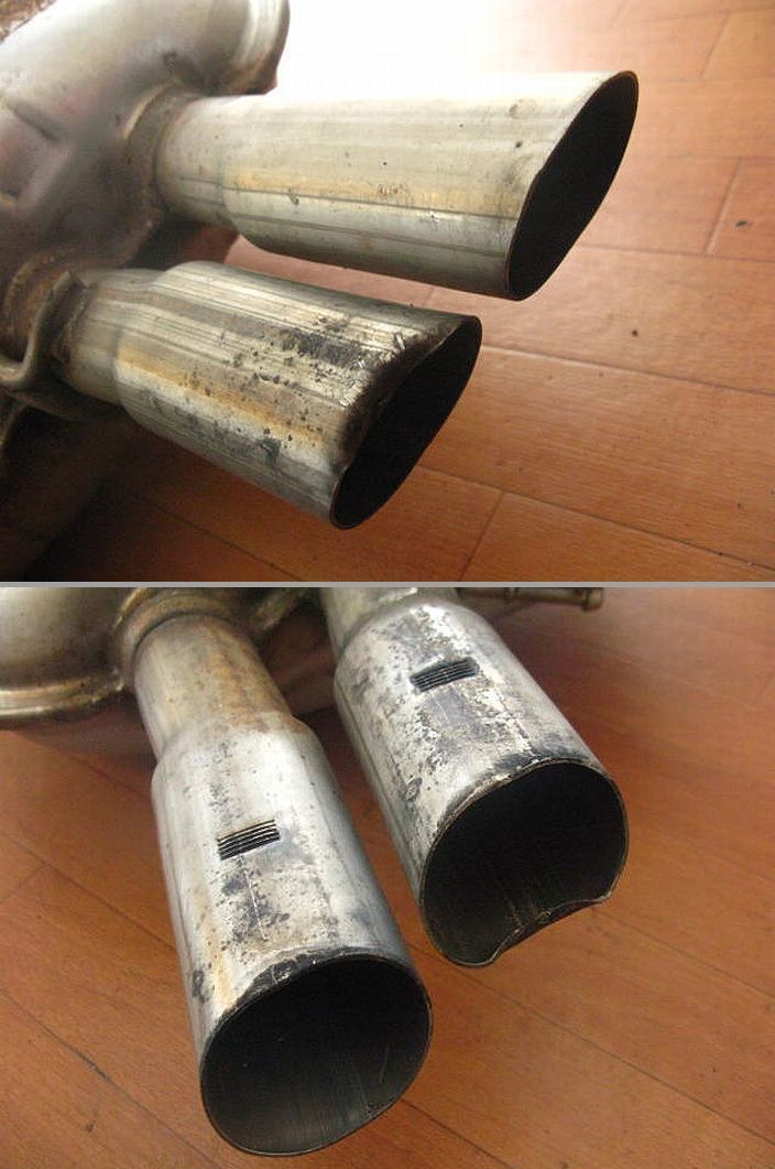 BMW E60 530i NU30* center muffler / rear muffler 