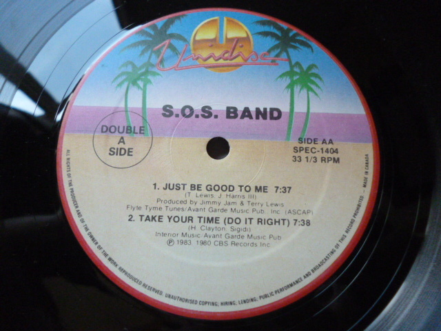 Wild Cherry / Play That Funky Music 名曲ファンキーDISCO 12 S.O.S. Band / Take Your Time (Do It Right) / Just Be Good To Me 収録_画像2