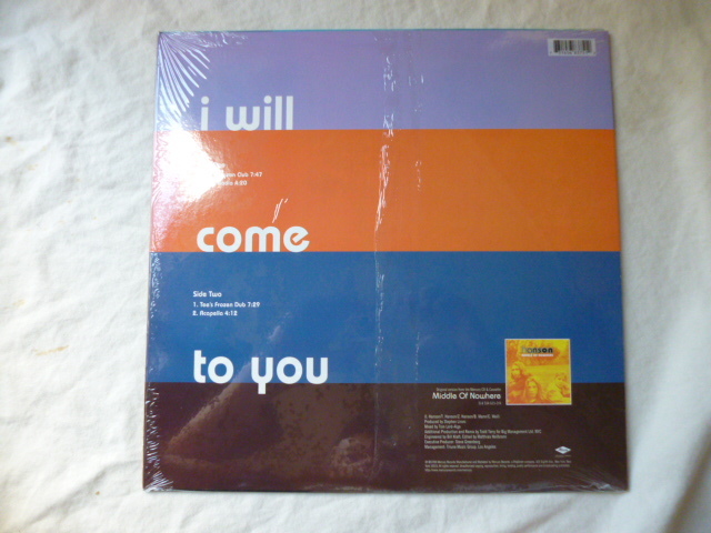 Hanson / I Will Come To You シュリンク付 オリジナルUS盤 12 キャッチーPOP ROCK 試聴_画像2