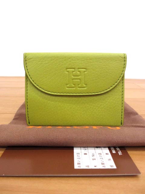 気質アップ 美品 HIROFU ヒロフ 16539L ソフトバケッタ マチ無し