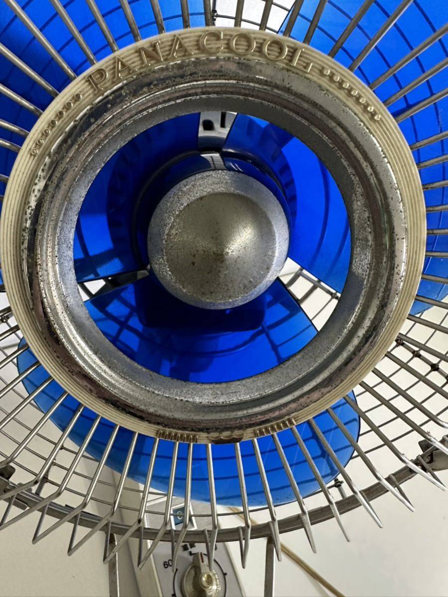 ［動作確認済］National F-30UG 昭和レトロ 扇風機 アンティーク ナショナル 首振り ELECTRIC FAN（B5）の画像3