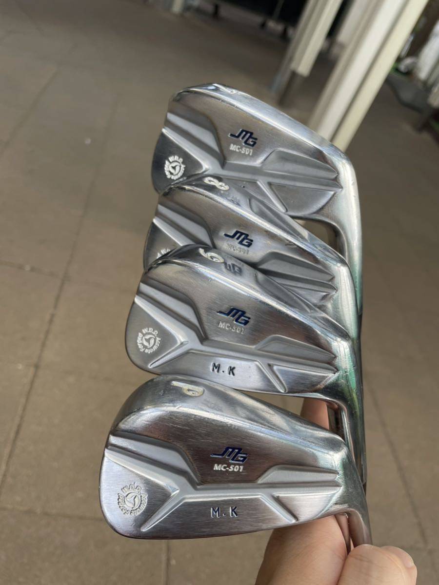 通販 issue tour DG 4本セット 三浦技研 MC501アイアン 7〜pw FORGED