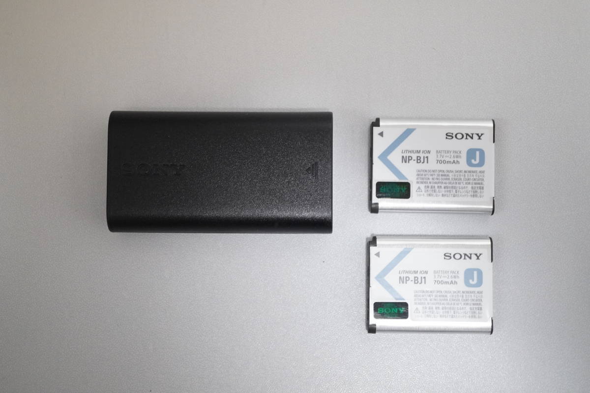 SONY DSC-RX0 RX0M2 スペアバッテリ ２個 充電器 セット NP-BJ1 BCDCJ ソニー チャージャー RX0ii カメラ