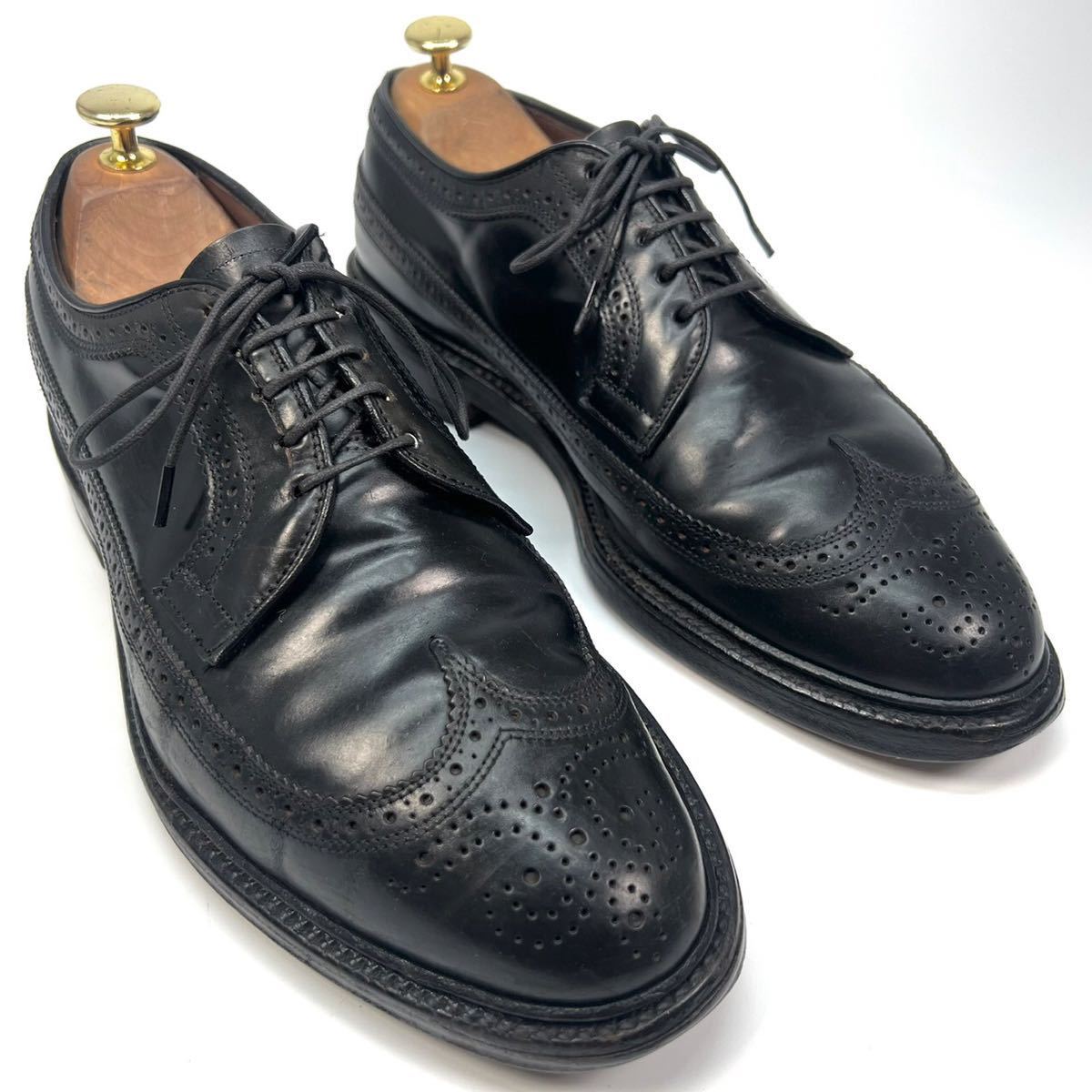 Allen Edmonds MacNeilmak Neal a Len Ed monz бизнес обувь кожа обувь темно-бордовый 7 25~25.5 мужской обувь wing chip 