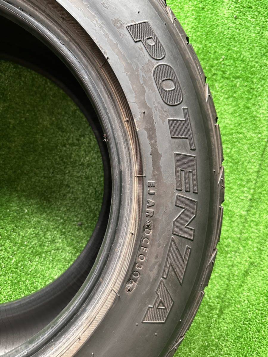 215/60R15 94H BS POTENZA 2本セット　【引き取り歓迎】_画像9