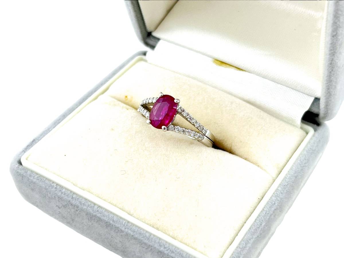 保障できる】 プラチナ 0.30ct☆リング 1.284ct/ダイヤモンド 8M4