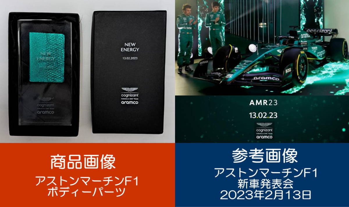 【国内入手困難イギリス取寄せレア希少】F1 アストンマーチン 実使用 Aston Martin Formula ボディ パーツ ベッテル アロンソ ホンダ HONDAの画像2