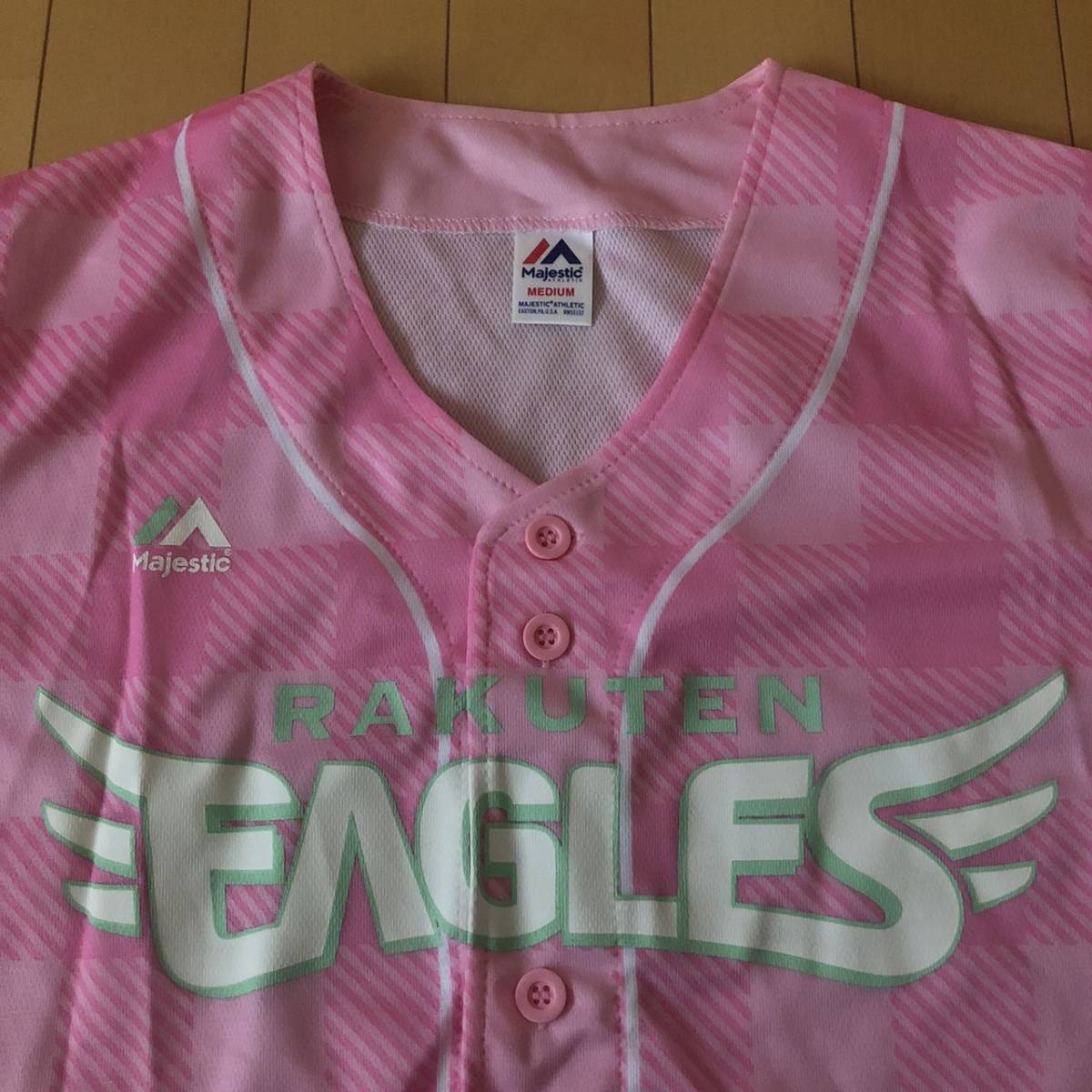 【送料無料】【即決】USED/Majestic/東北楽天ゴールデンイーグルス/応援ユニフォーム/EAGLES GIRL2019/レディースサイズ/M/230835_画像4