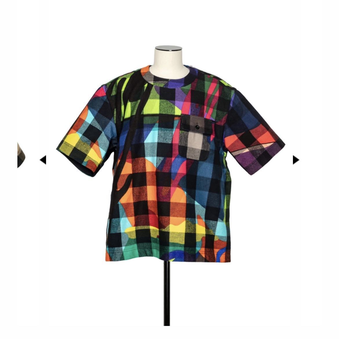 sacai x KAWS / Plaid Pullover multi サイズ1-