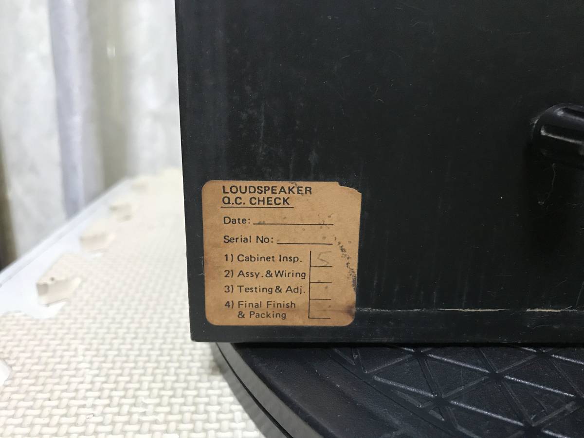 0598 Rogers LS3/5A Monitor Loud speaker ロジャース 0598 Rogers LS3/5A Monitor Loud speaker ロジャース