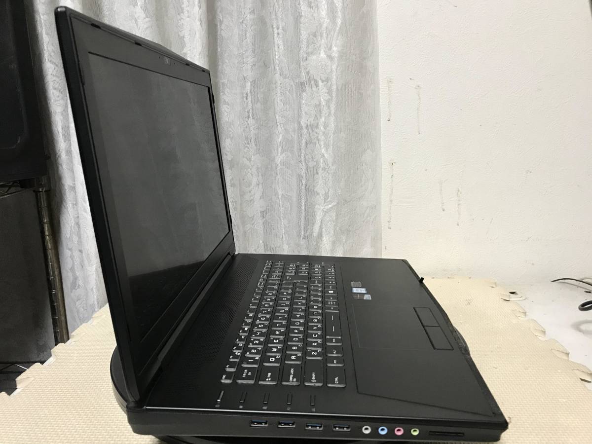 M0577 ゲーミングノート ドスパラ GALLERIA QSF1070HGS 17.3インチ Core i7 6世代 メモリ16GB Nvidia GTX 1070