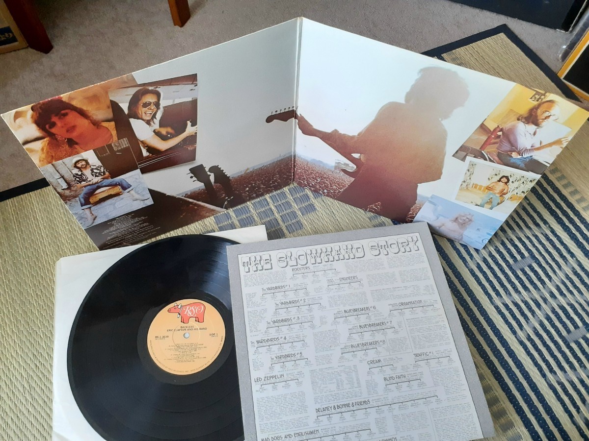 〈ロック〉Eric Clapton エリック クラプトン/ Backless(RSO RS-1-3039)★USオリジナル盤(ジャケと盤)輸入盤+4p日本語ライナー(ポリドール)_画像5