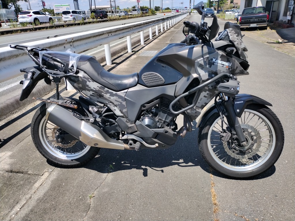 ★　ヴェルシス-X　ベルシスX　VERSYS 250　LE250D　純正ジェネレーター＆パルサーコイル　実動車外し　動画あり　送料全国520円_画像9