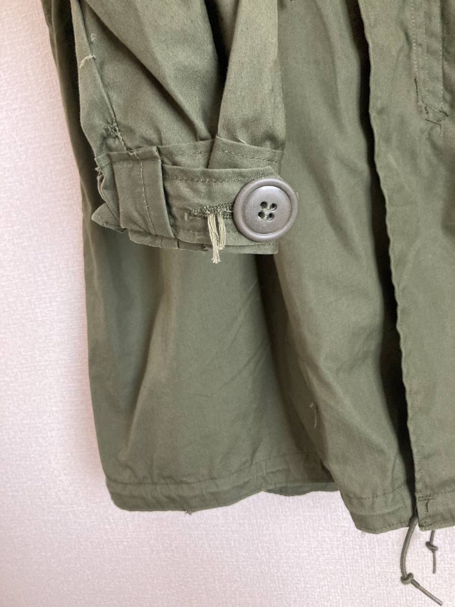 美品　72年製　米軍実物　USA製　usarmy M65 フィッシュテールパーカー　military jacket ヴィンテージジャケット_画像8