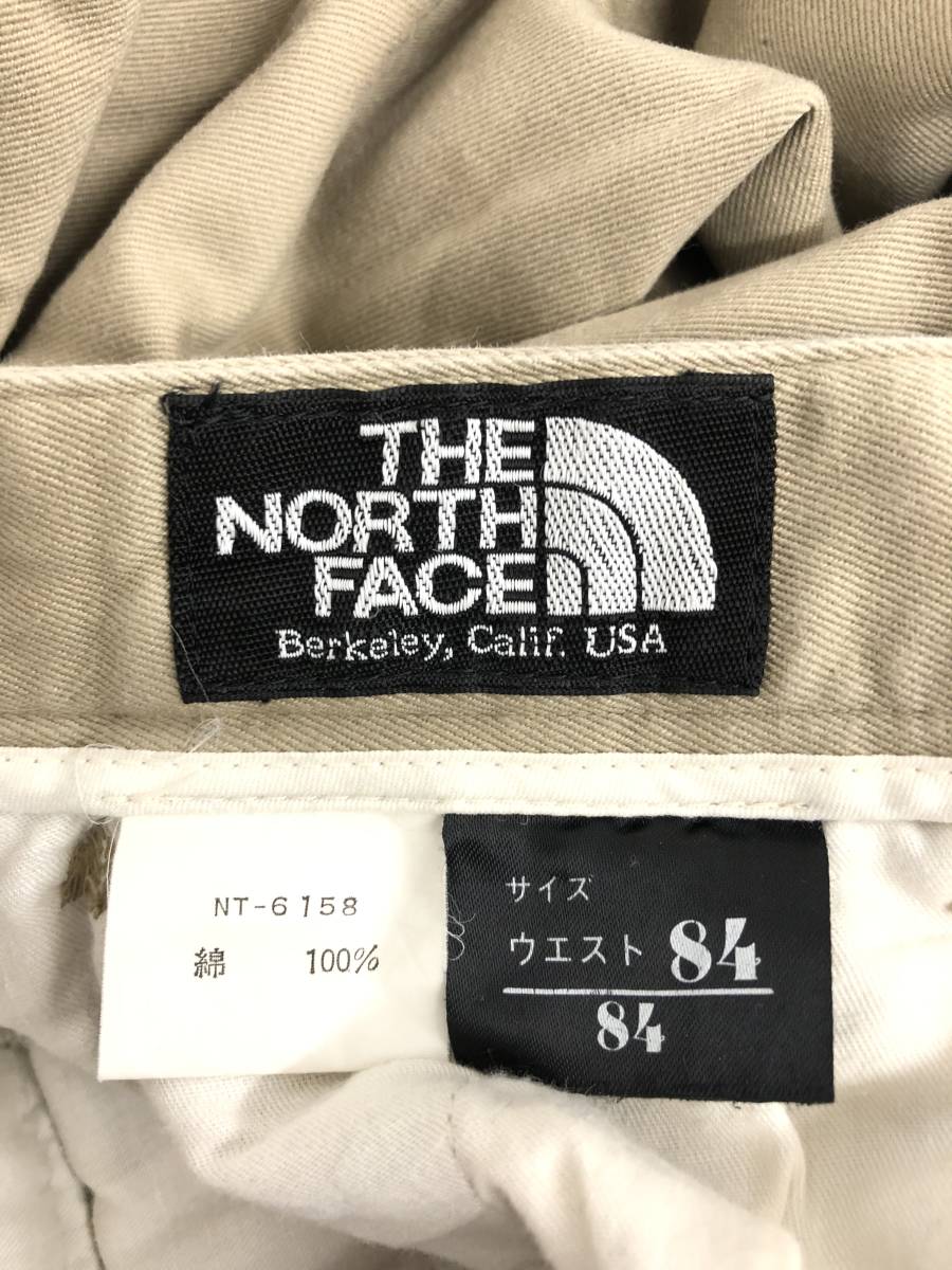 RETRO OUTDOOR　アウトドア　 ＊THE NORTH FACE　ノースフェイス ＊ダブルフェイス　ワークパンツ　チノパン　防寒　 ＊84 size　ベージュ_画像8