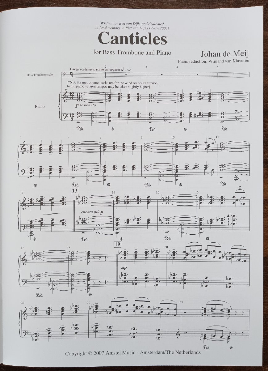  free shipping buss trombone musical score Johan *temei: can tikru audition possible buss trombone & piano 