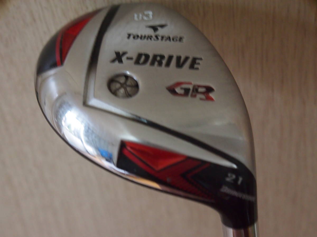 中古ブリヂストンＵＴ：X-DRIVE　GR　（U３）２１度　フレックスＳ２００_画像7