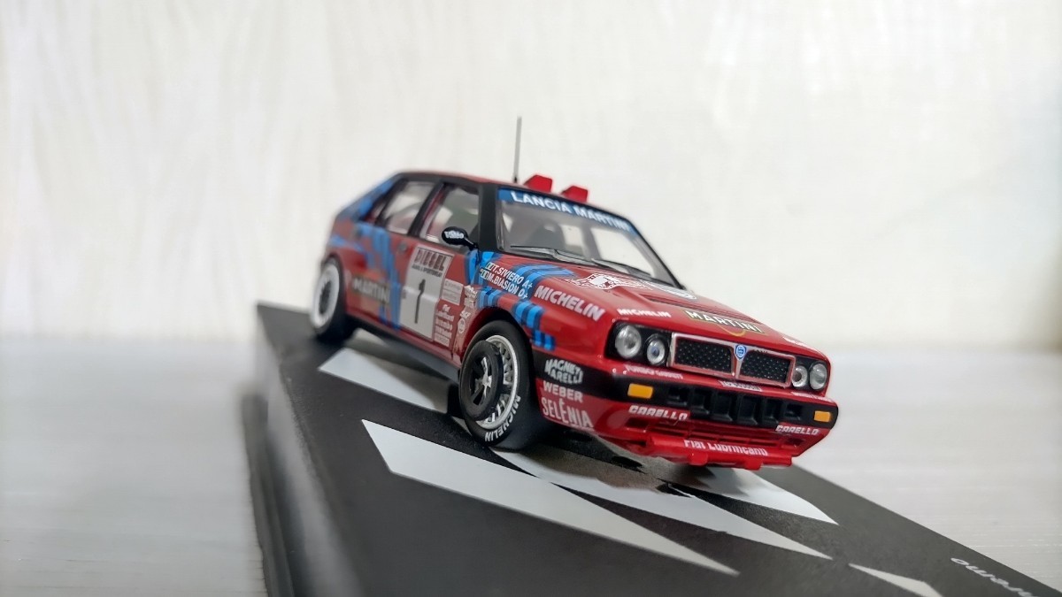 1/43 ランチア デルタ HF インテグラーレ 1989 Lancia DELTA HF Integrale ラリー ラリーカー ミニカー ixo イクソ デアゴスティーニ _画像6