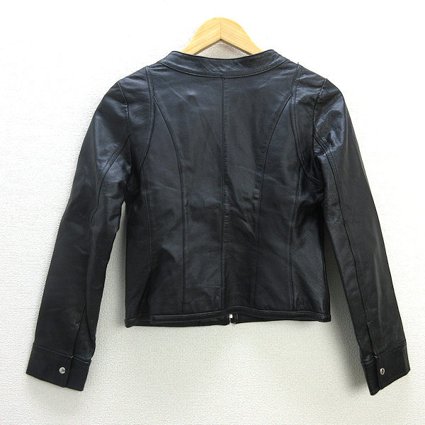 s# Vicky /VICKY no color leather jacket JKT[2] black /LADIES/210[ used ]