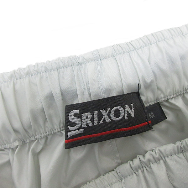 z■スリクソン/SRIXON ナイロンパンツ/ゴルフウエア【M】灰/men's/GOLF/111【中古】_画像2