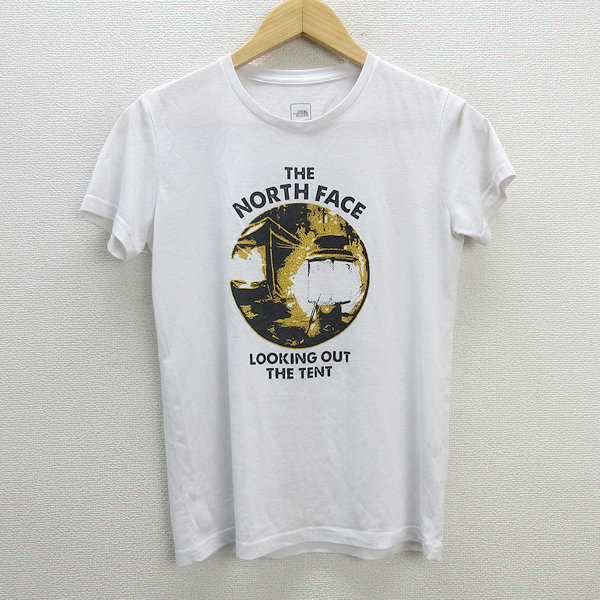 y■ノースフェイス/THE NORTH FACE トレッキング アウトドアTシャツ/NTW31464【レディースS】LADIES/159【中古】_画像1