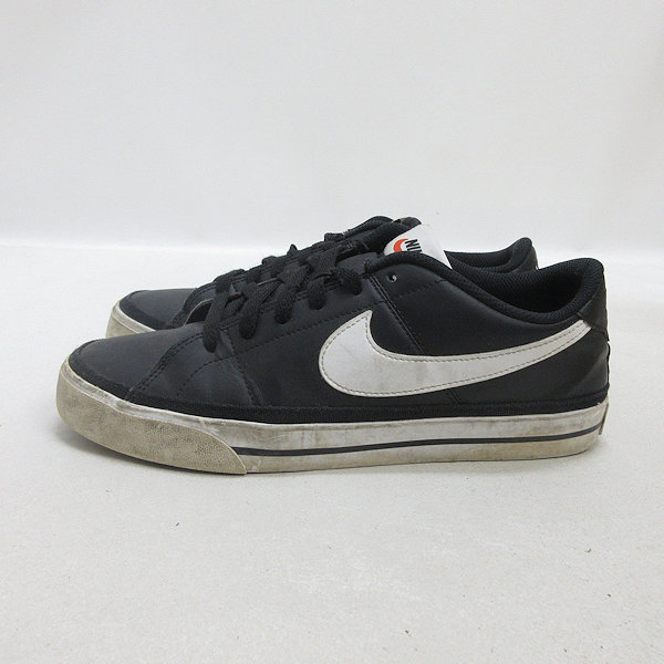 z■【27cm】ナイキ/NIKE コートレガシーSL DJ2517■黒/men's/74【中古】■_画像1