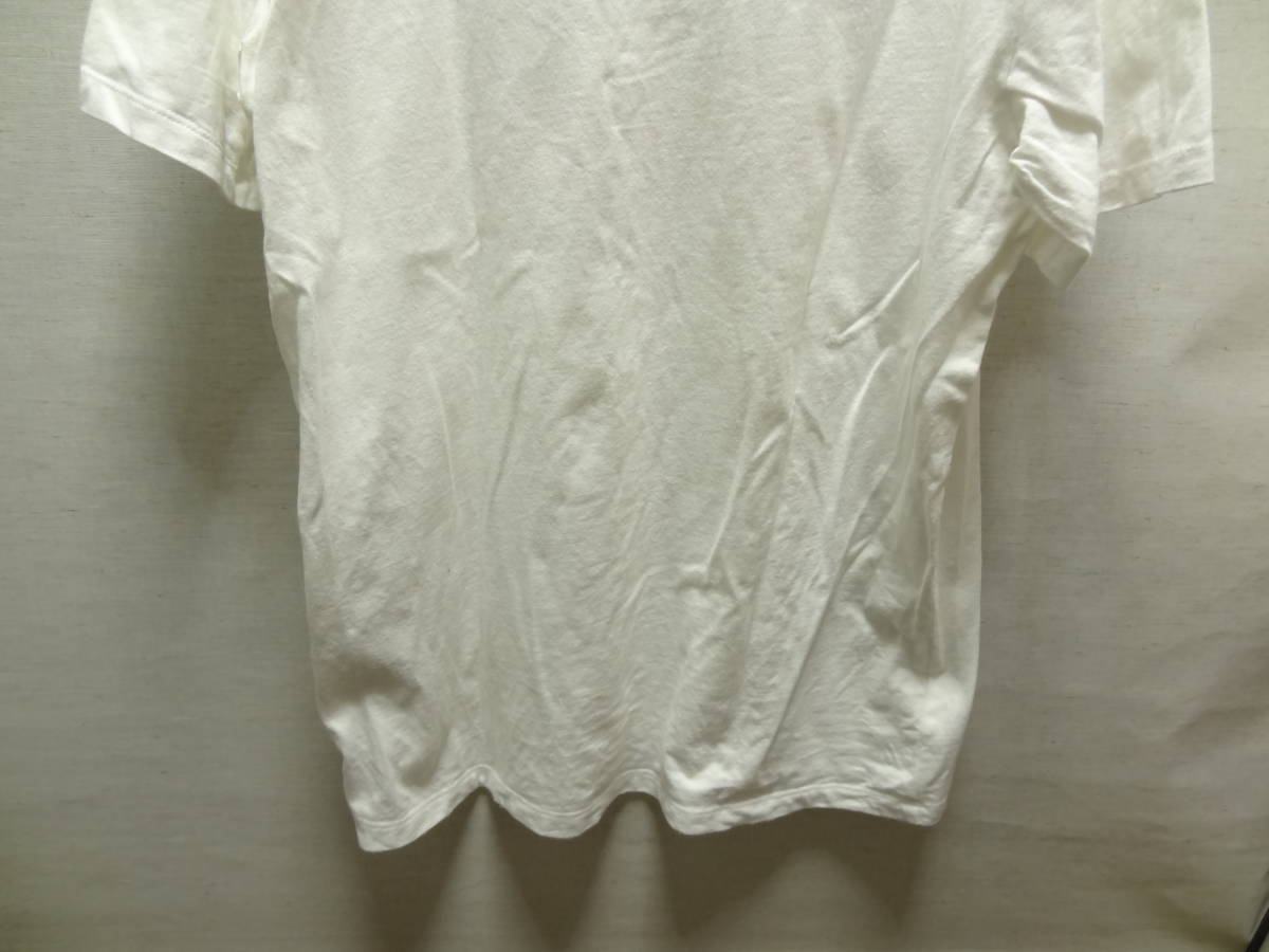 全国送料無料 リーバイス Levi's メンズ 白色 BIG ロゴ プリント 半袖Tシャツ Mサイズ_画像10