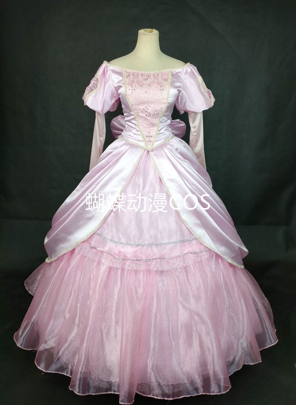 xd355ディズニー 人魚姫 Ariel アリエル プリンセス ワンピース ドレス ハロウィン イベント仮装 コスプレ衣装