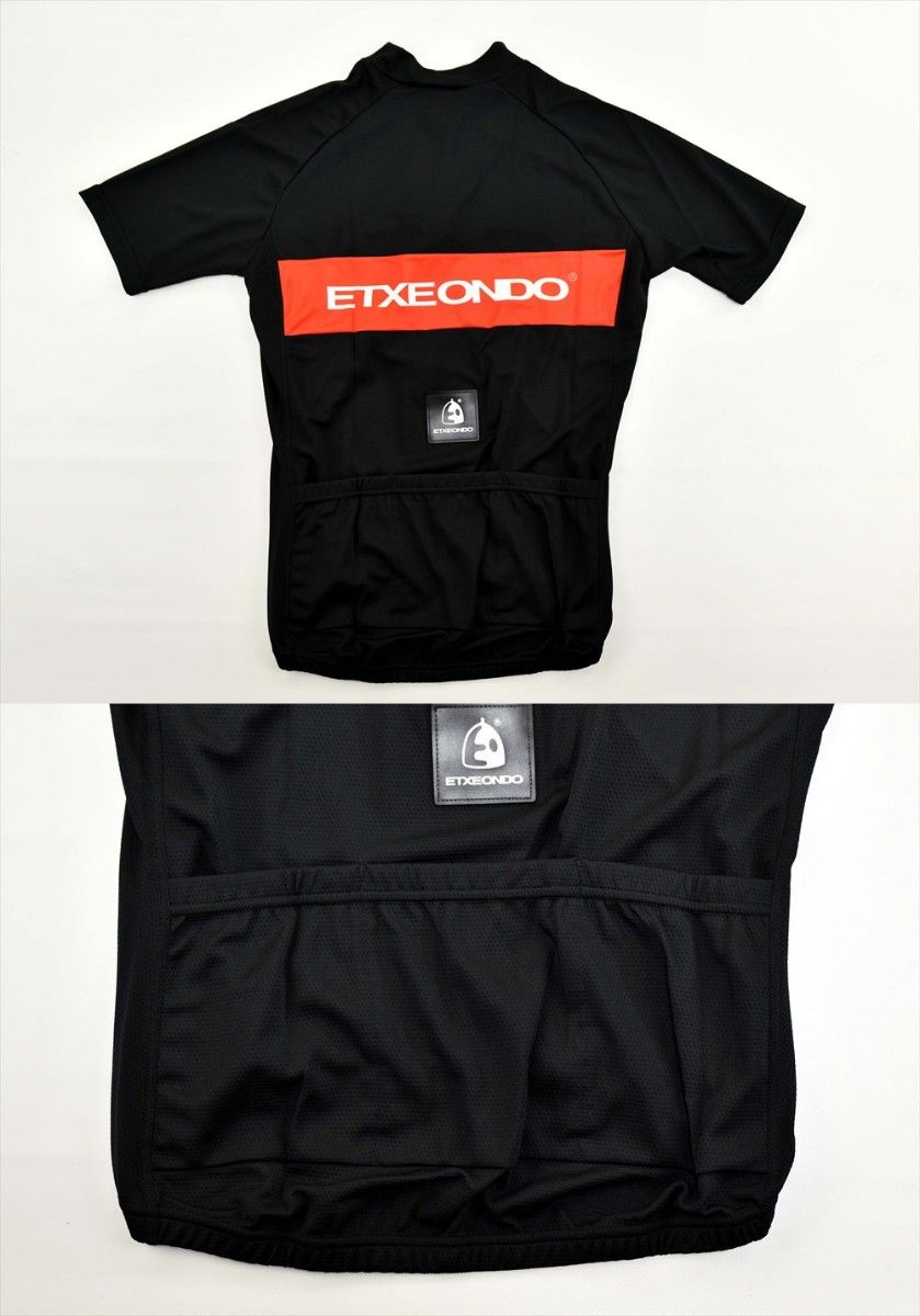 Etxeondo Gizon ジャージ size:S ブラック/レッド