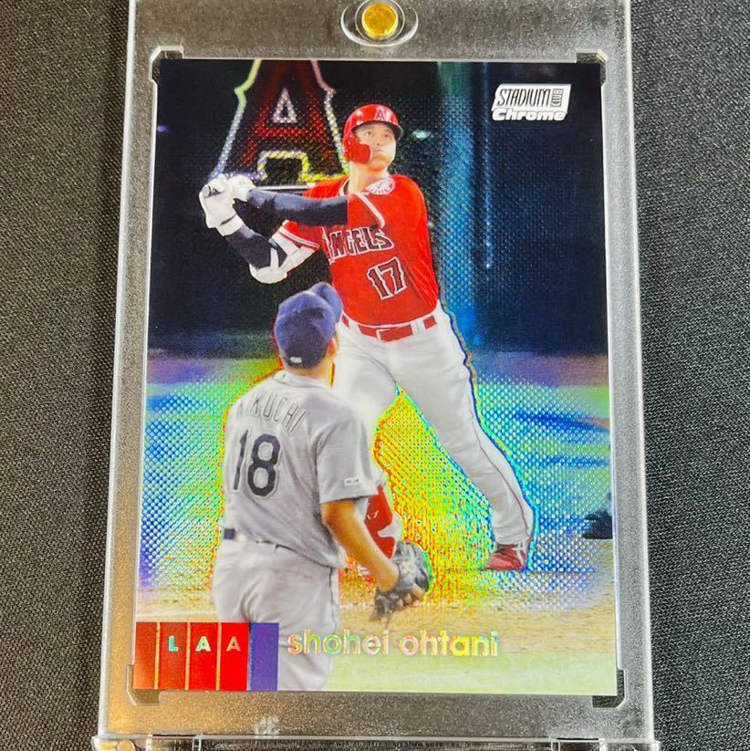 2020 Topps Stadium Club 大谷翔平 (菊池雄星)No.145 クロームリフ