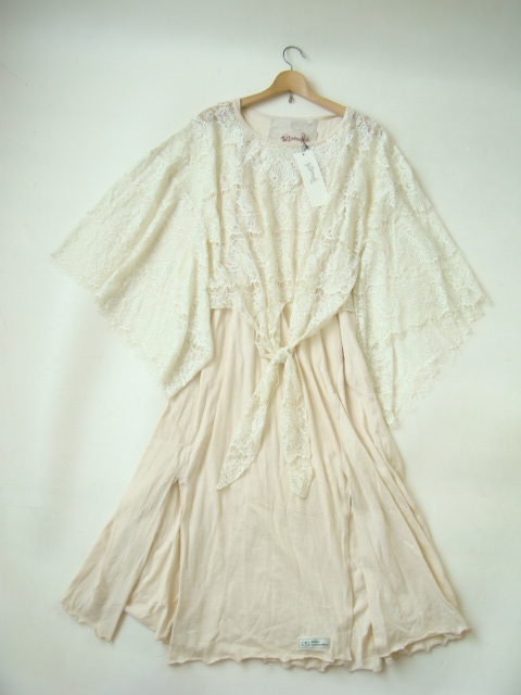 タグ付き The Dress & Co. HIDEAKI SAKAGUCHI ワンピース size38 レース ドレスアンドコー ヒデアキサカグチ