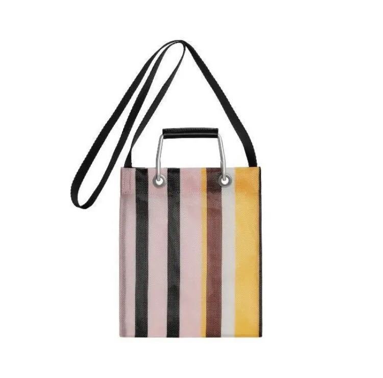 新品未使用　MARNI MARKET ストライプミニショルダーバッグ　ローズソルベ_画像2