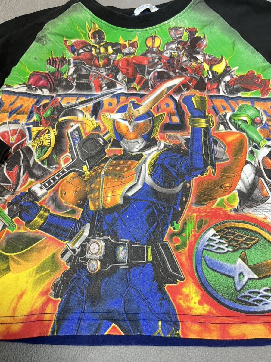 仮面ライダー長袖Tシャツ120_画像2