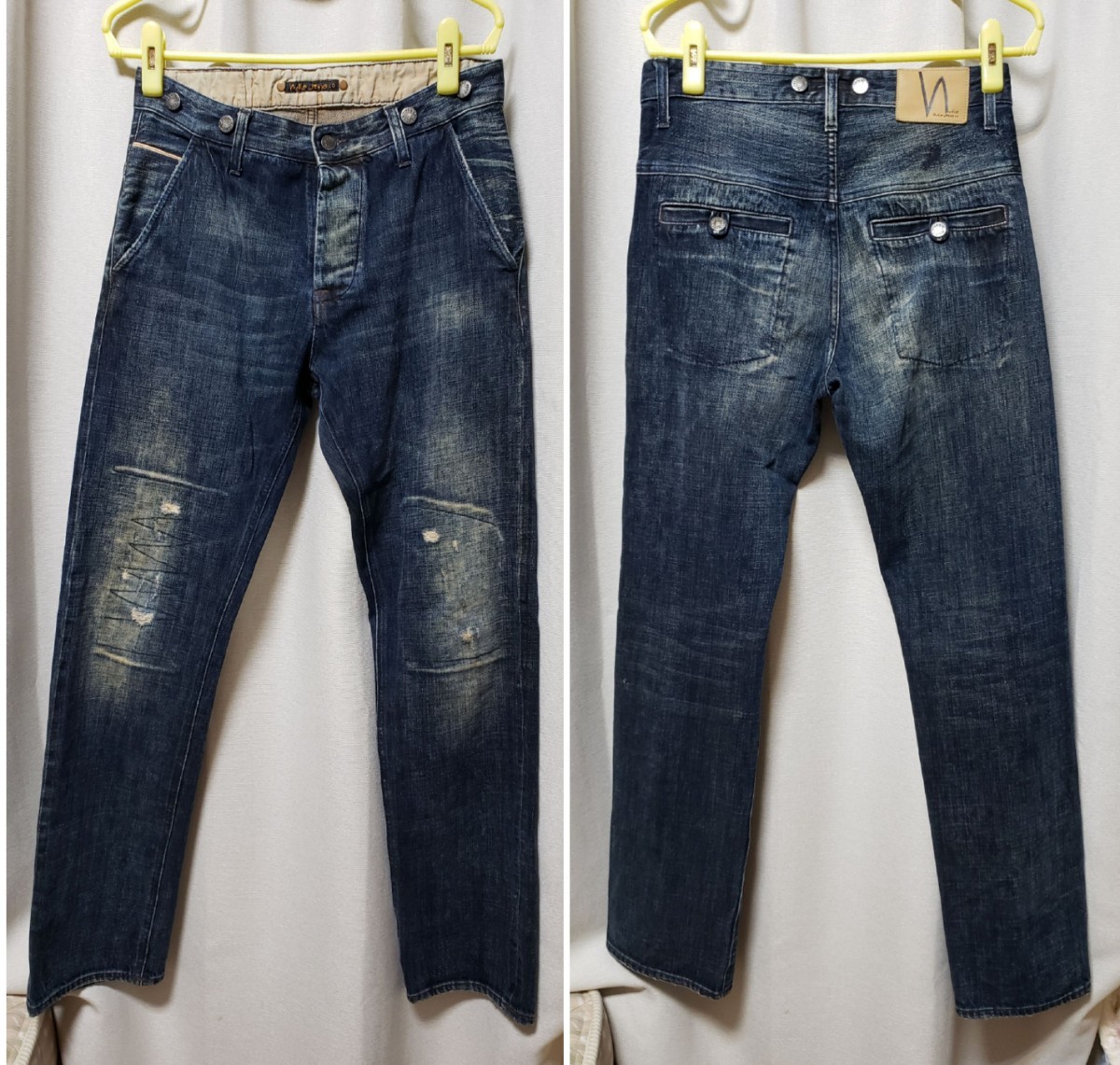 Nudie Jeans LAB CHINO NUDIE LAB 17 W32L32 NJ2518 美品 ヌーディージーンズ_画像3