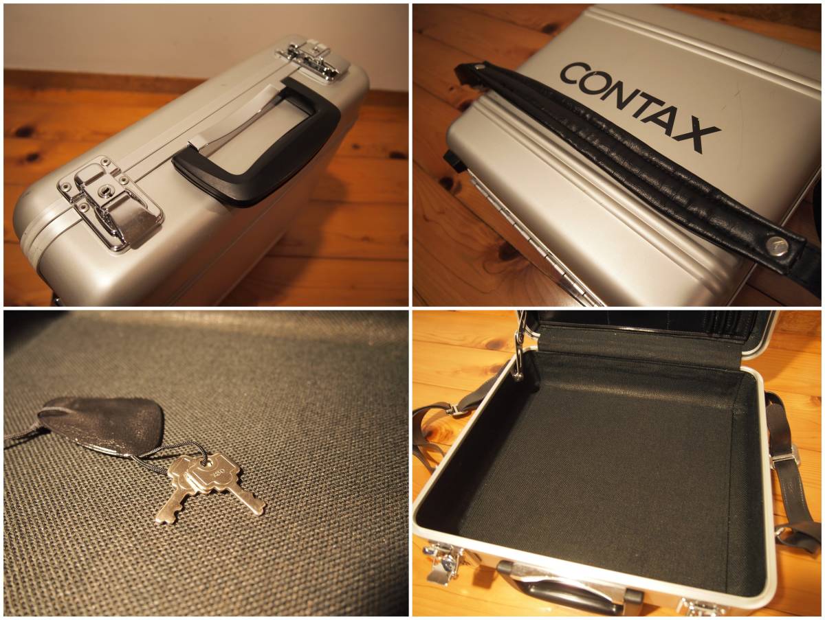 ヤフオク! - CONTAX G2 アタッシュケース アルミケース 鍵2個...