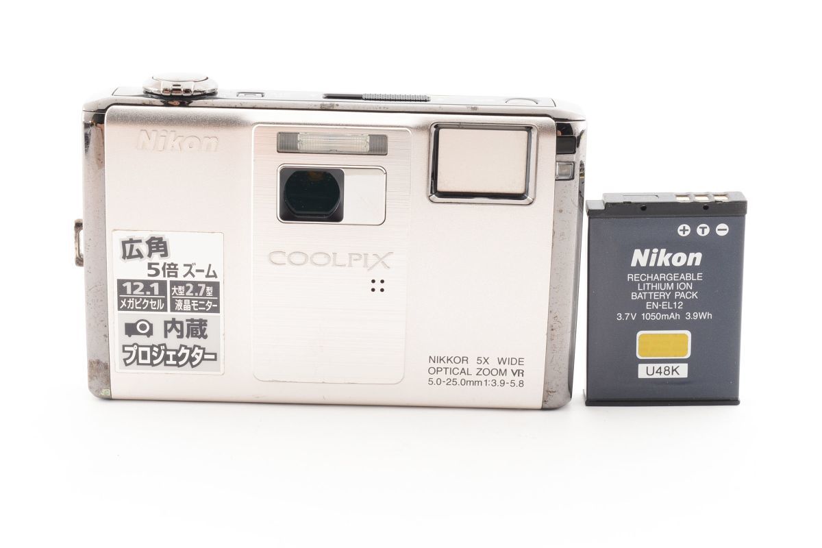 正規店仕入れの Silver pj S1000 Coolpix Nikon [Rank:B] コンパクト
