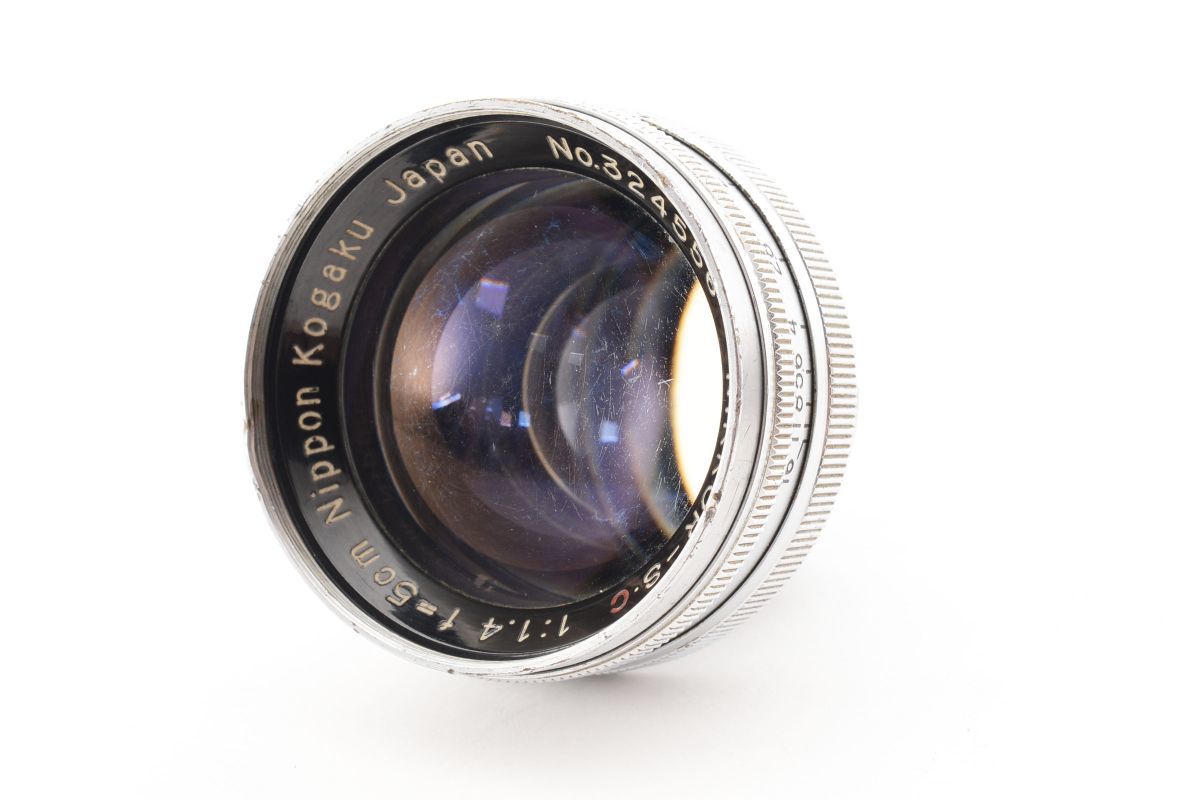 いラインアップ S 銀鏡筒 日本光学 ニコン / レンズ 単焦点 MF Silver