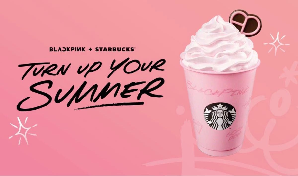 STARBUCKS x BLACKPINK 限定コラボアイテム｜PayPayフリマ