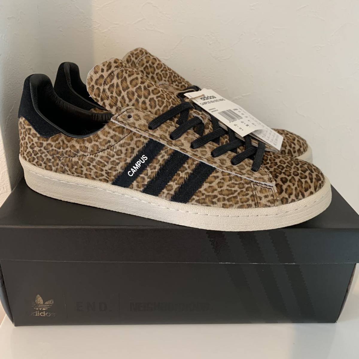 END. x NEIGHBORHOOD別注 adidas CAMPUS 80S(GX5004)28.0cm / samba
