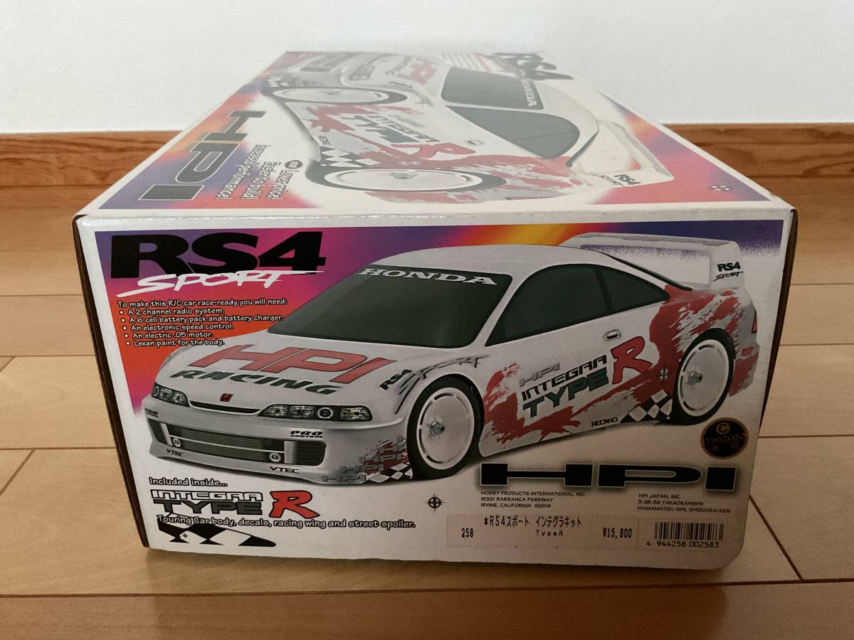 ☆絶版・希少☆HPIレーシング 1/10 電動RCカー☆RS4 SPORT☆ホンダ