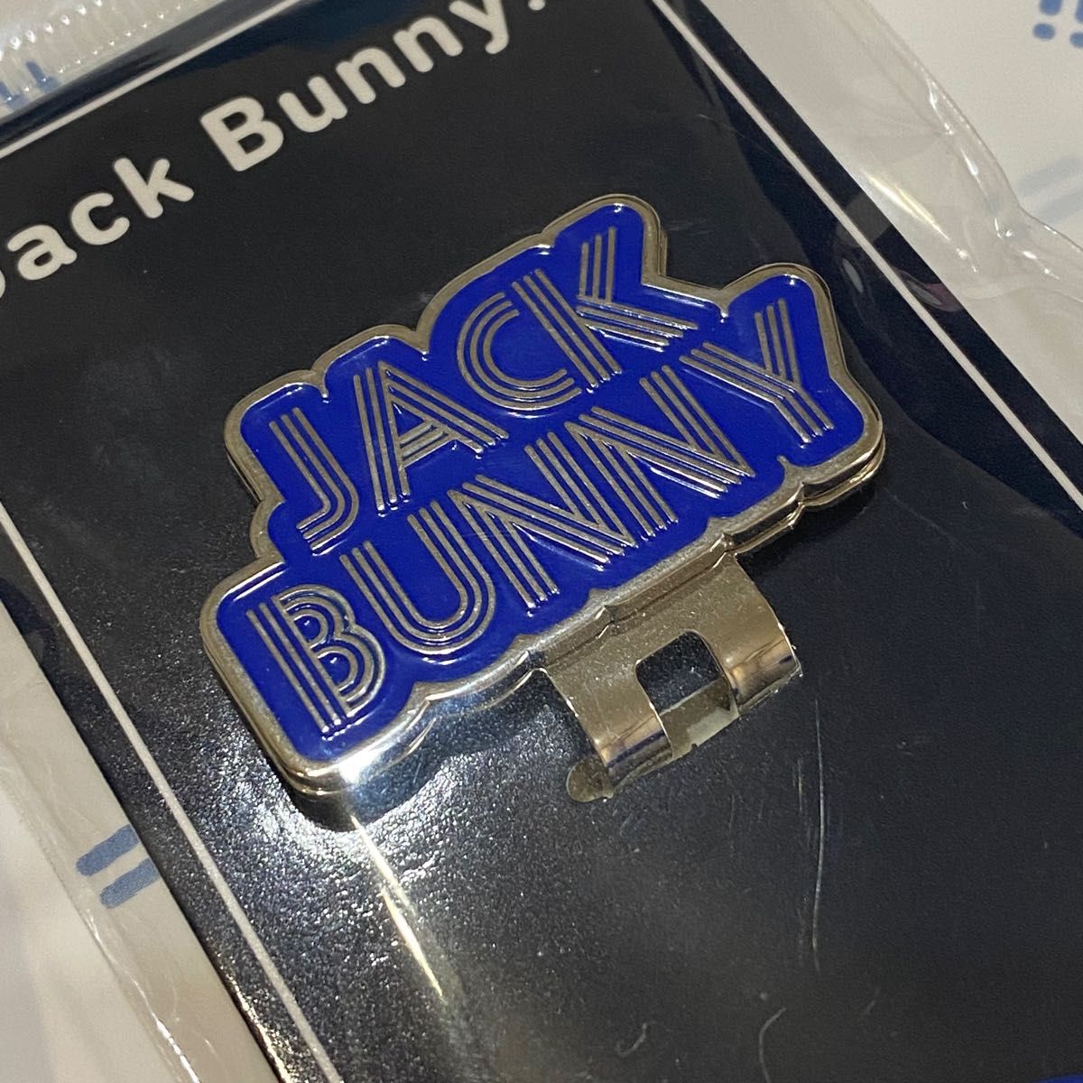 お値下げ★2023年モデル★JackBunnyジャックバニー ★クリップマーカー新品未使用ブルー青塗装マーカー★パーリーゲイツ