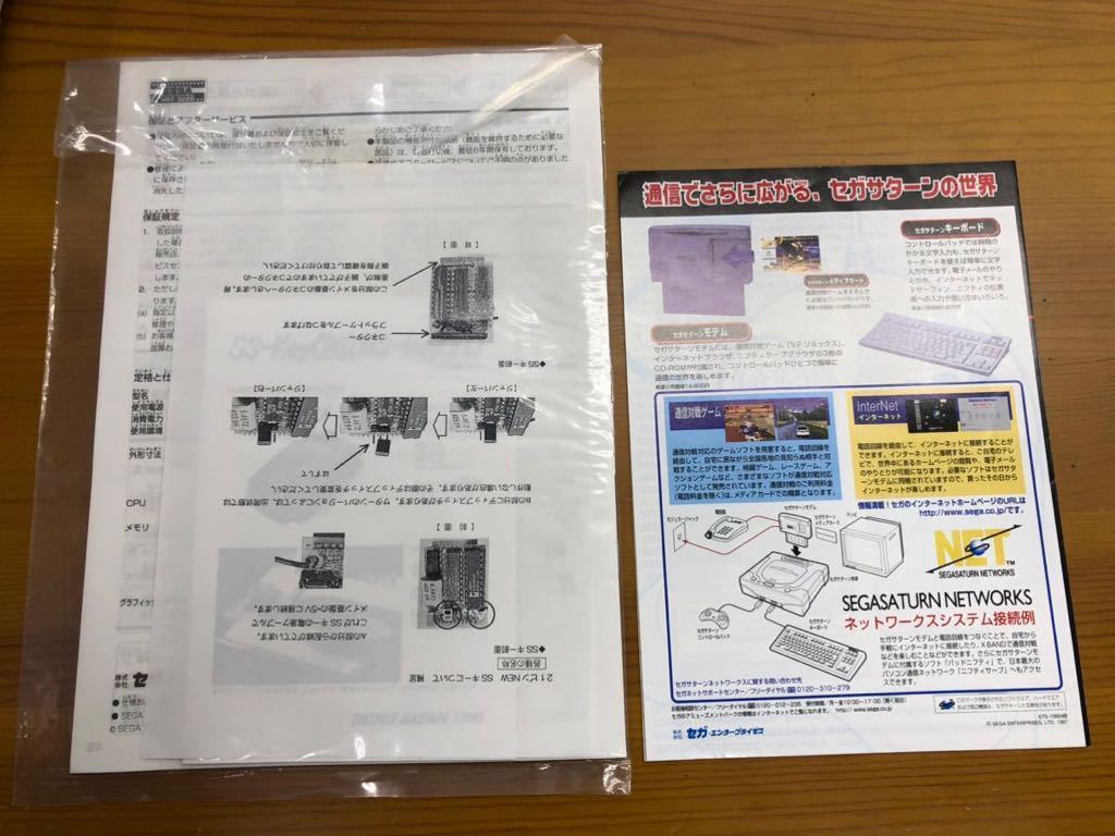 SEGA セガサターン SEGA SATURN 本体　スケルトンタイプ　30000台限定モデル　未使用_画像3