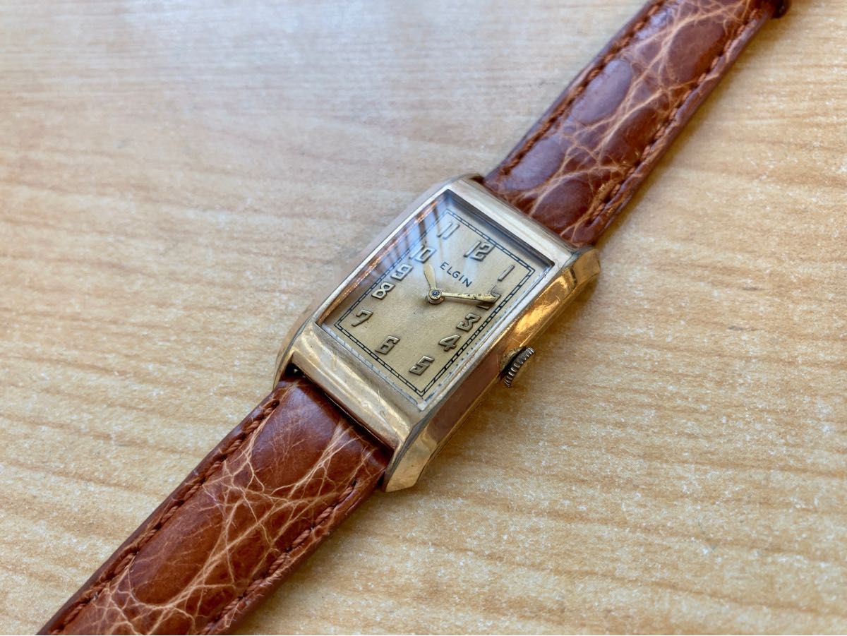 エルジン　ELGIN 手巻き　☆稼動品☆ ELGIN 手巻き稼働品