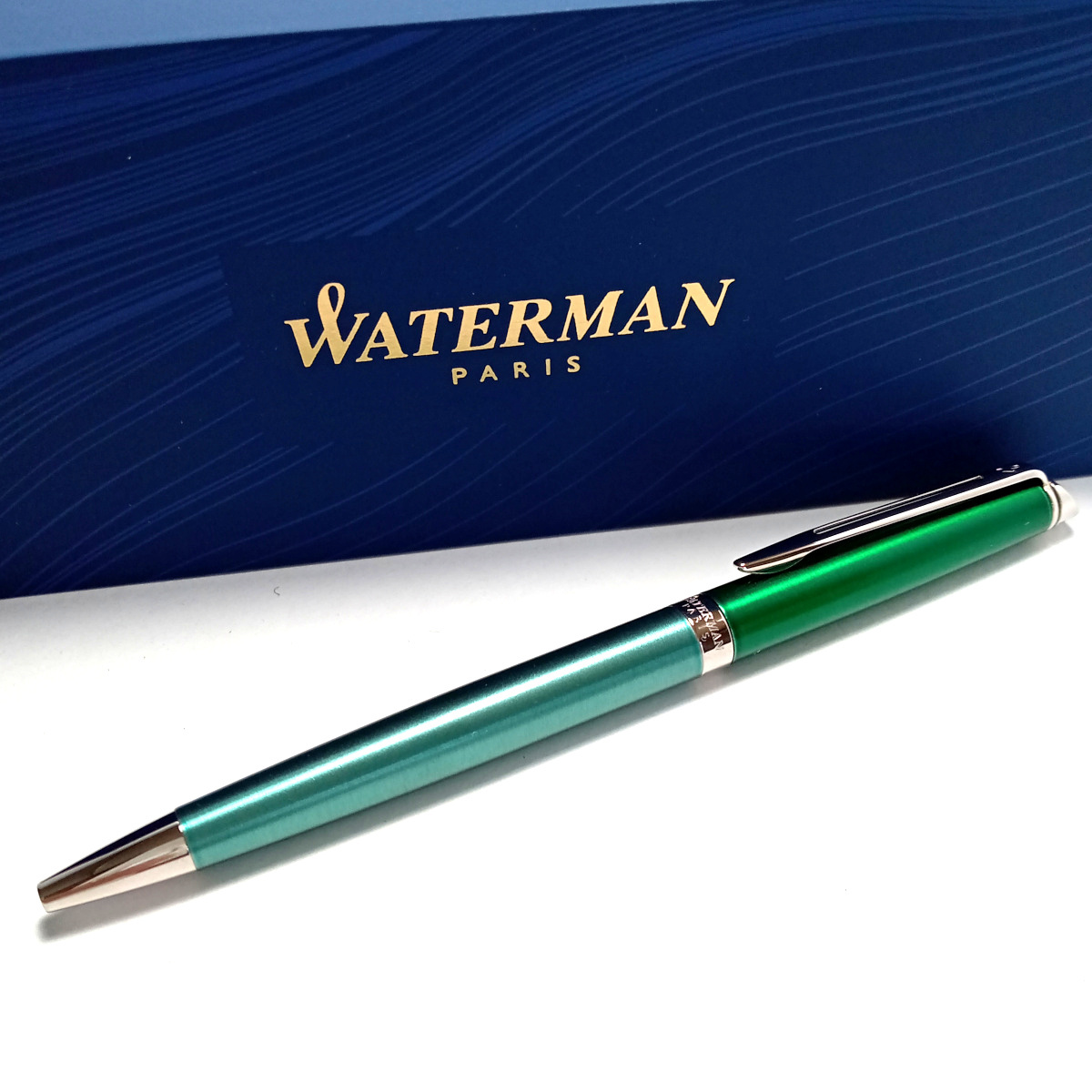 wmb2 新品 WATERMAN ウォーターマン ボールペン カレン ブルーST-
