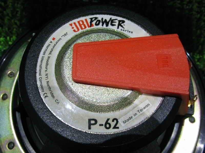 【棚卸し品】『psi』 JBL パワーシリーズ P-62 ウーファー PX99 ネットワーク 型番不明 ツイーター セット スピーカーネット付 動作確認済_画像10