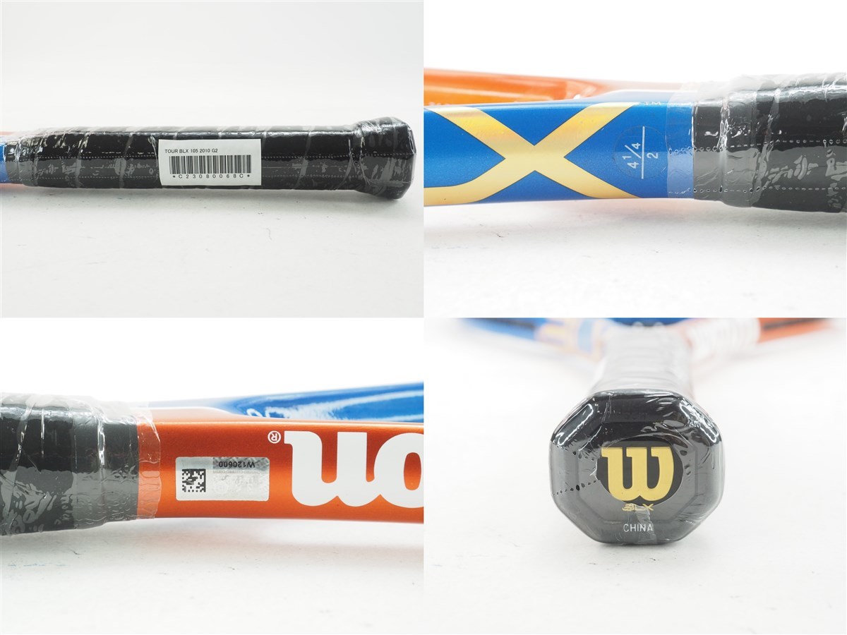 中古 テニスラケット ウィルソン ツアー BLX 105 2010年モデル (G2)WILSON TOUR BLX 105 2010_画像3